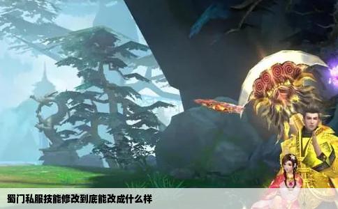 蜀门私服技能修改到底能改成什么样